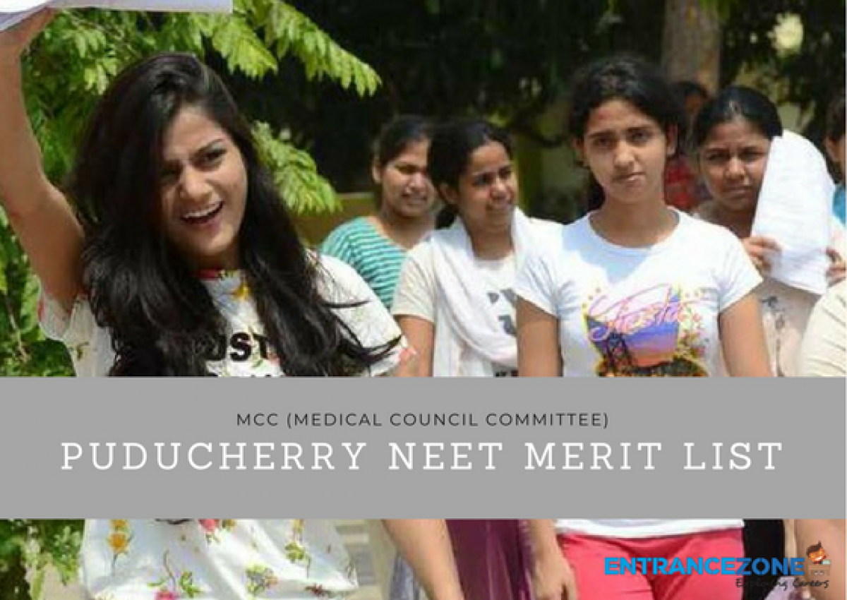 Puducherry NEET Merit List 2023 MBBS Admission Admissions