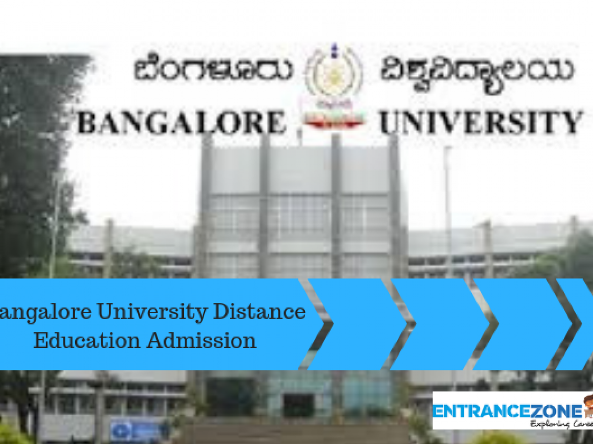 Bangalore University Distance Education Admission 2024 Merit List