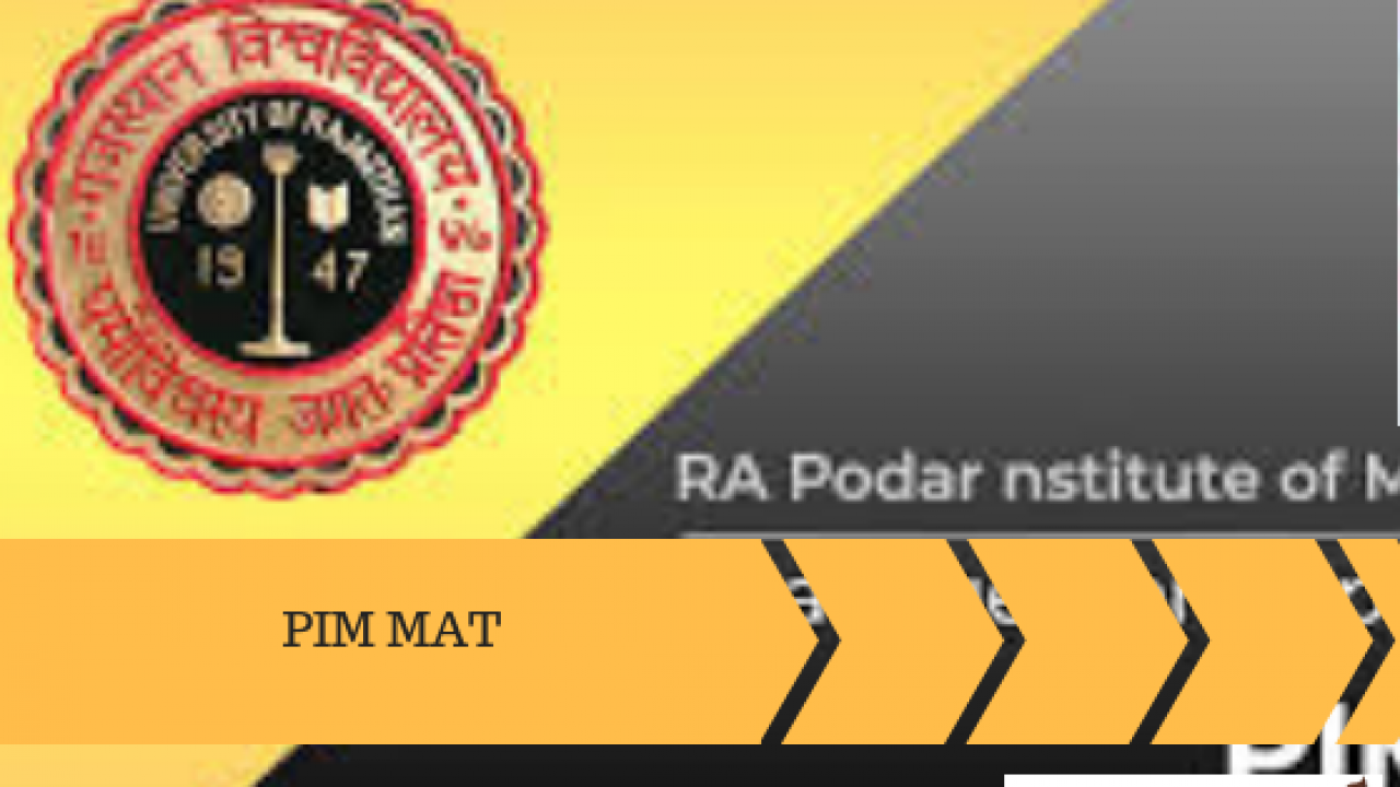 Pim Mat 2020 Mba Entrance Test Application Form Eligibility