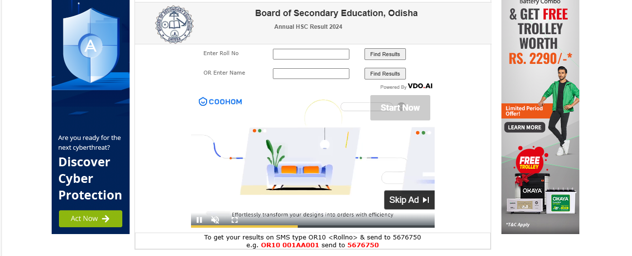 BSE Odisha HSC & Madhyama Result 2024 Check 10th Result