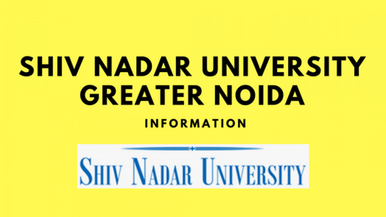 Shiv Nadar University Question Papers - IndCareer