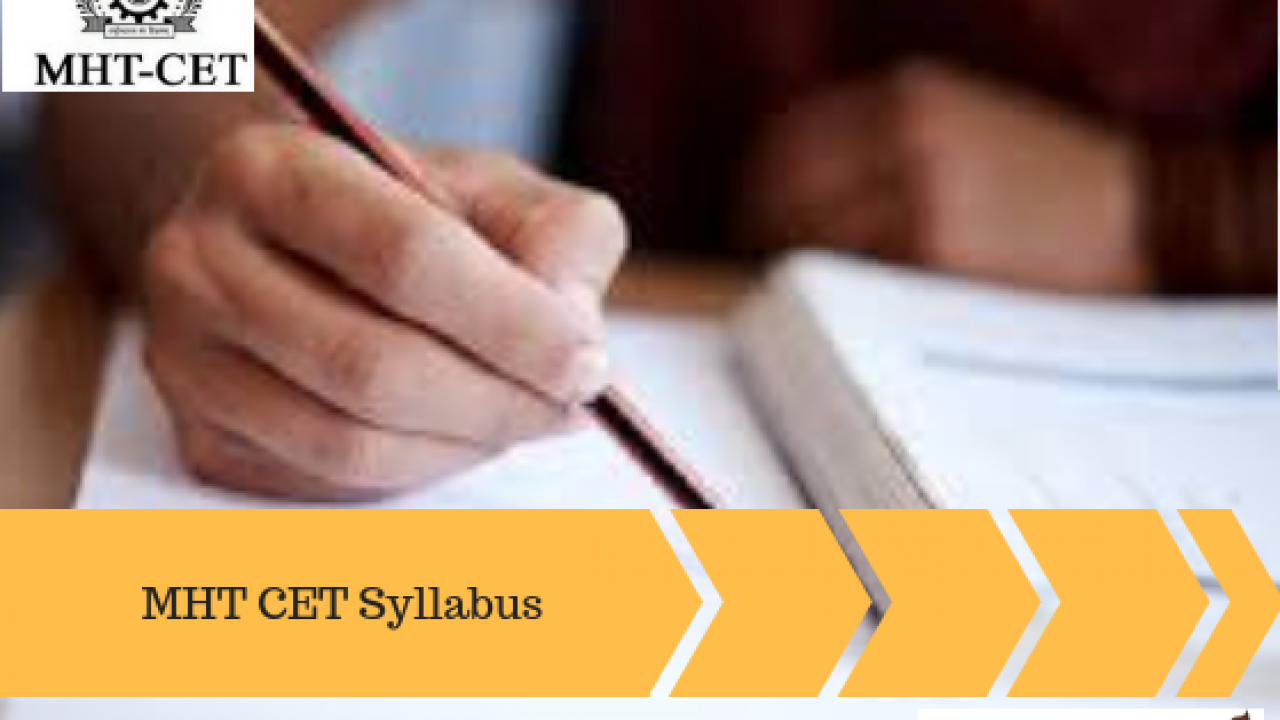 Mht Cet 2021 Syllabus Maharashtra Cet Syllabus Pdf